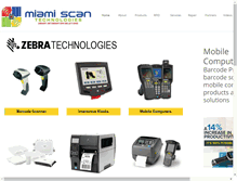 Tablet Screenshot of miamiscan.com